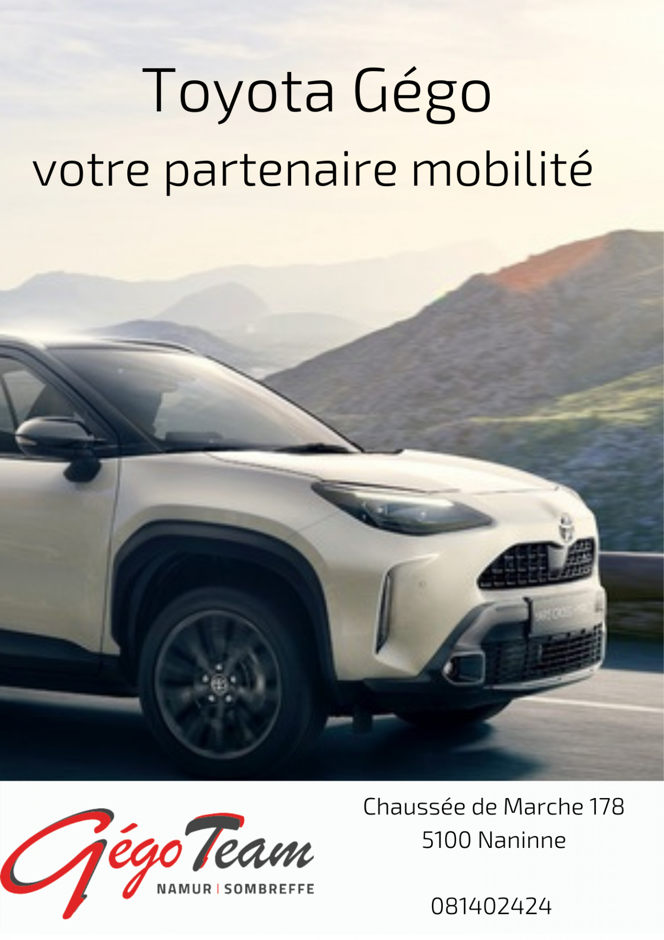 Toyota gego votre partenaire mobilite